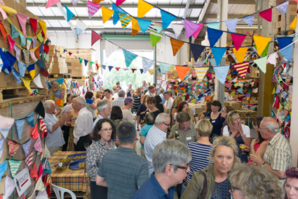 Author Party and Bunting