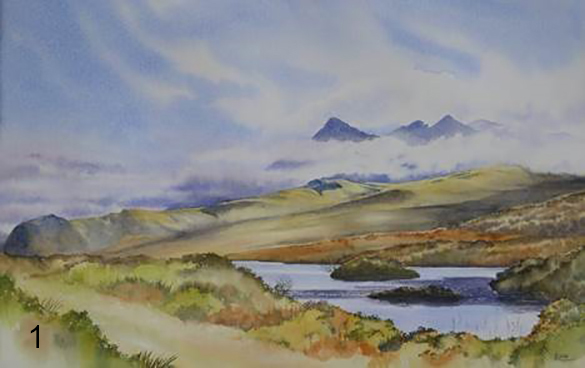 The Cuillin from the Dunvegan Road