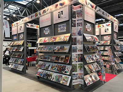 Search Press stand at CHSI Stitches 2019