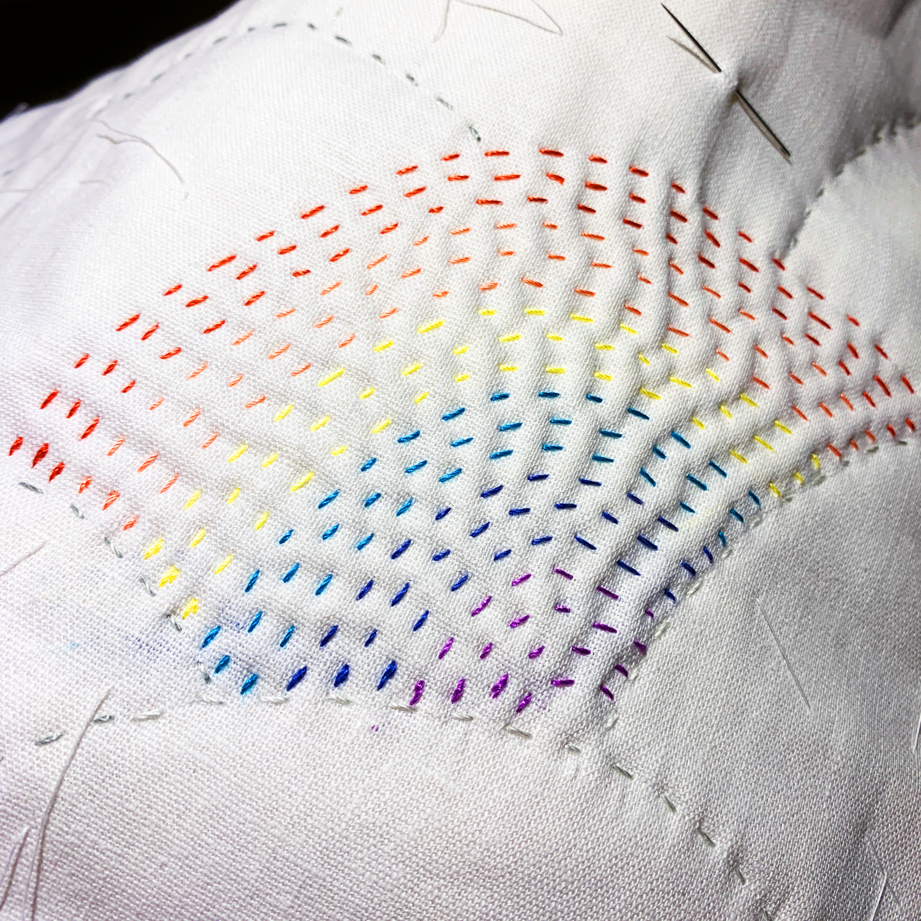 Mini Rainbow Quilt